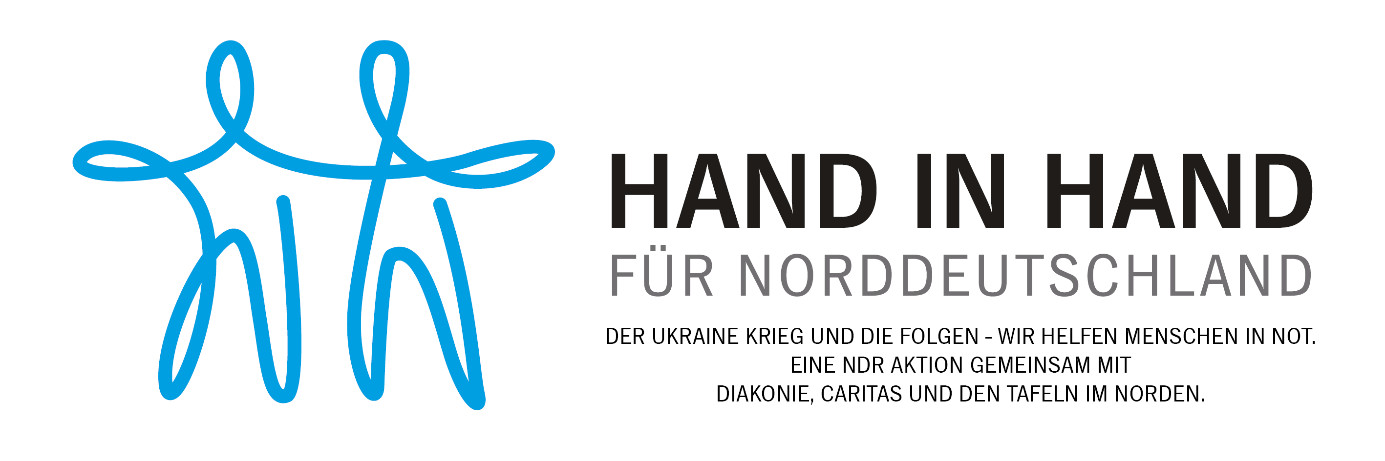 Das Logo der NDR Aktion Hand in hand für Norddeutschland