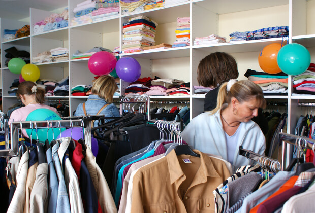 Symbolbild Kleiderkammer